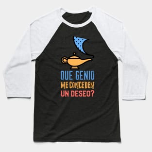 Que Genio Baseball T-Shirt